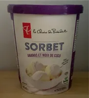 Sorbet Ananas et Noix de Coco