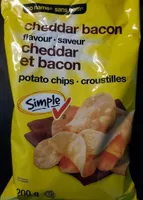 Cheddar Bacon potato chips