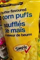 Soufflés de maïs