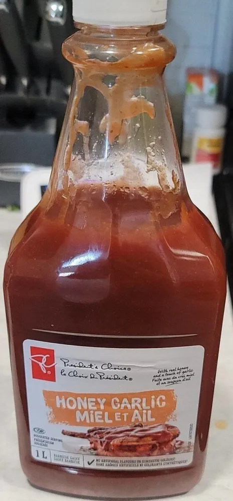 Honey garlic BBQ sauce