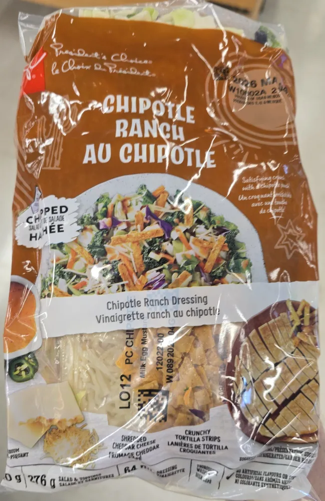 Chipotle Ranch premade salad