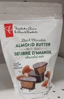 Dark chocolate almond butter melts