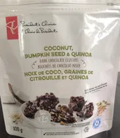 Noix de coco graine de citrouille et quinoa