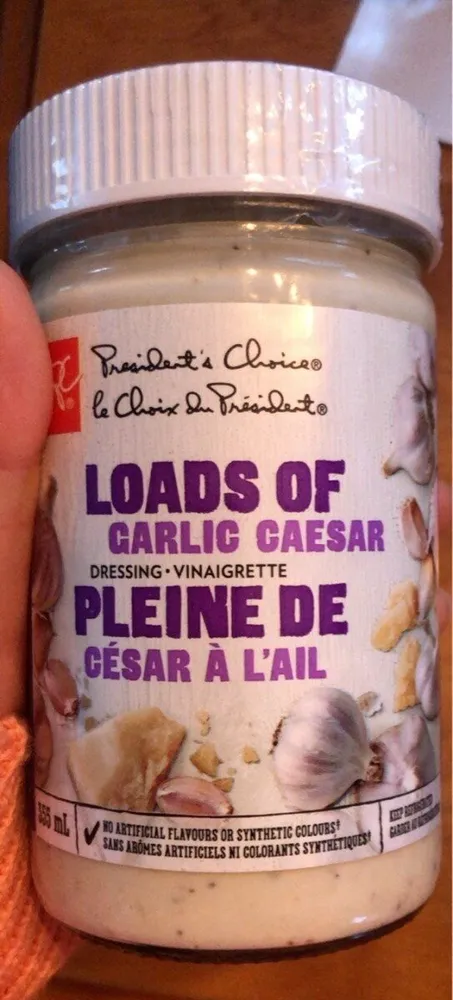 Pleine de césar à l’ail