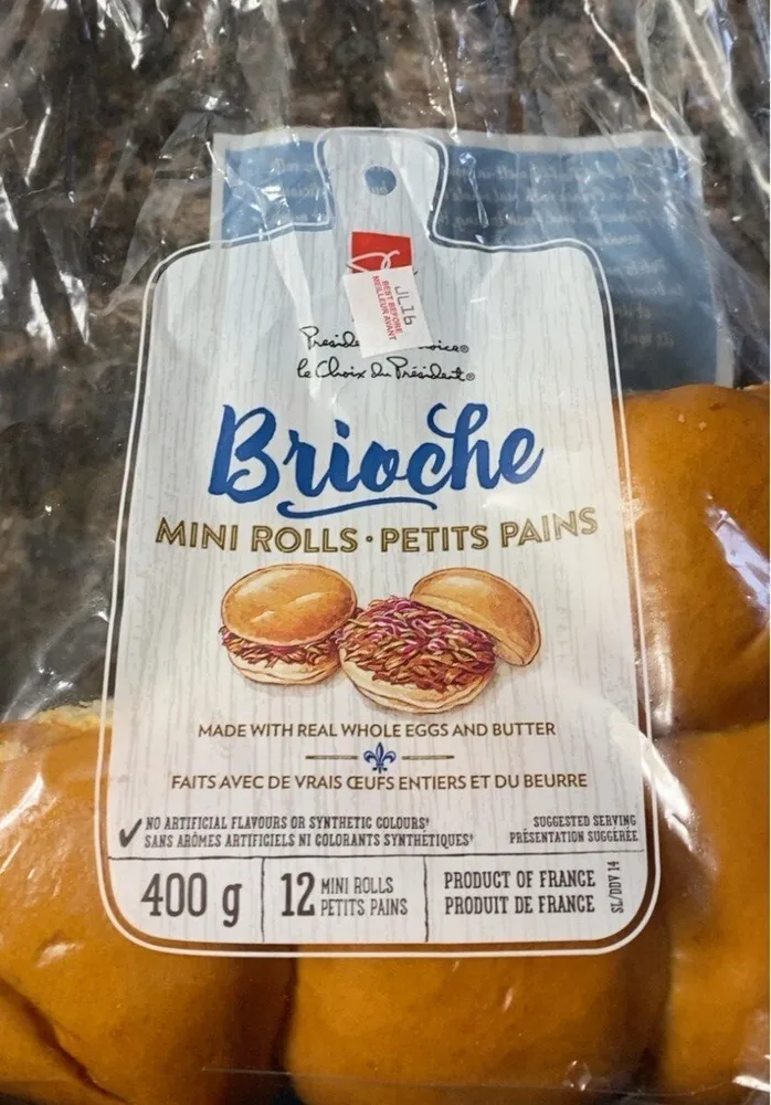 Brioche Mini Rolls