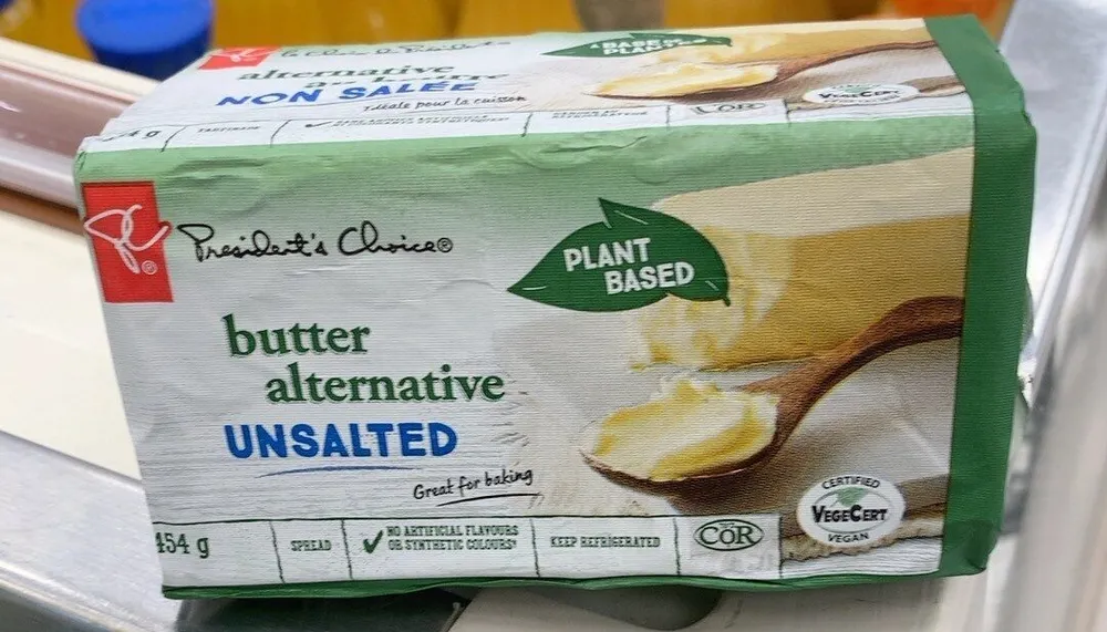 Non salted butter alternative