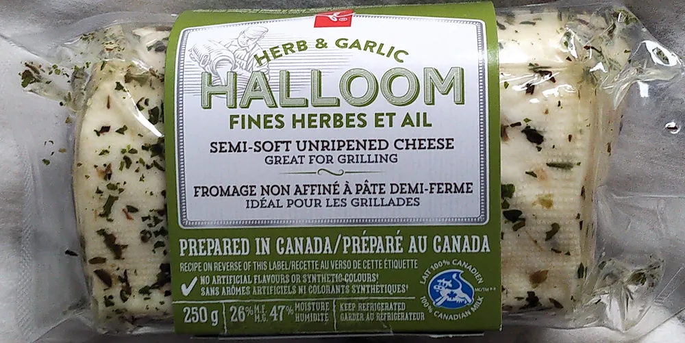 Herb & Garlic Halloom Semi-Soft Unripened Cheese