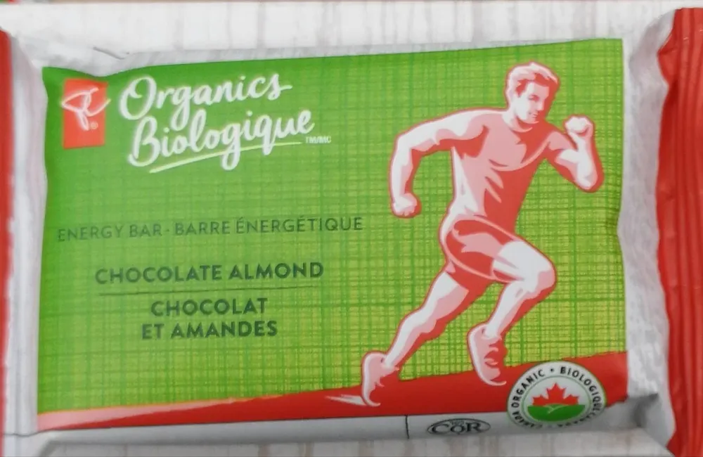 Barre énergétique chocolat et amande
