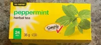 Peppermint herbal tea