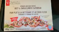 Beet and Cauliflower Flatbread