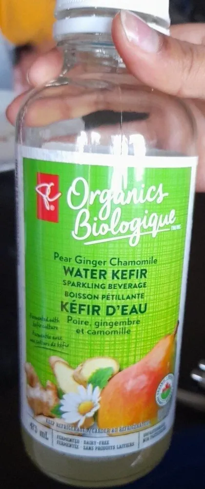 Organic Pear Ginger Chamomile Water Kifer