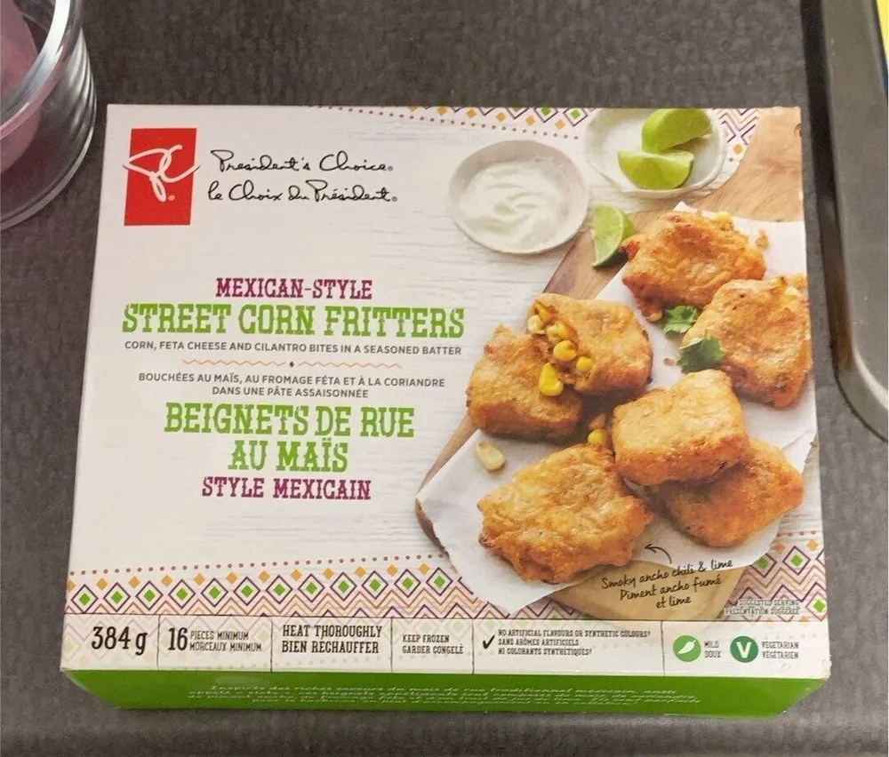 Mexican Style Street Corn Fritters