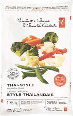 Thai-style vegetable blend