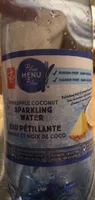 Pinapple coconut sparkling water