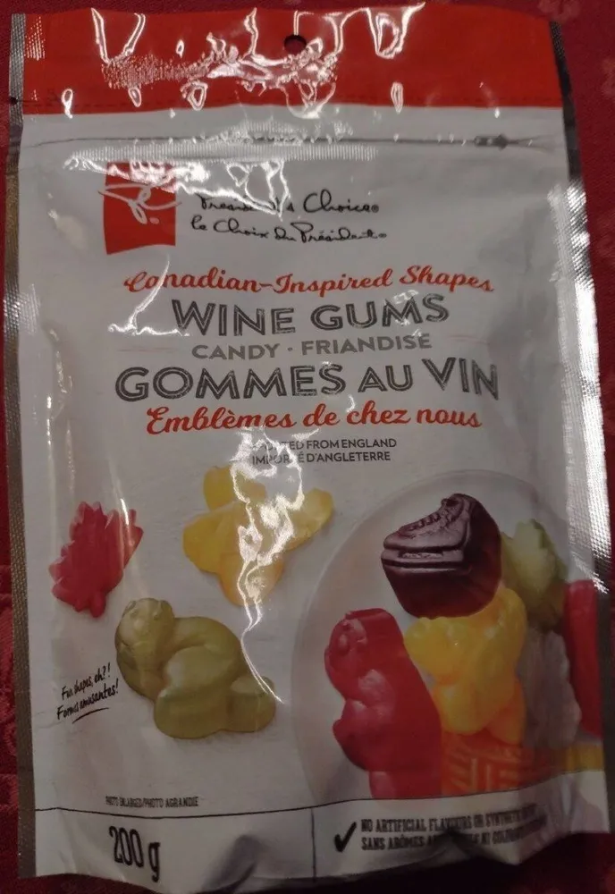 Gommes au vin