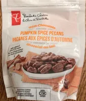 Milk chocolate covered pumpkin spice pecans