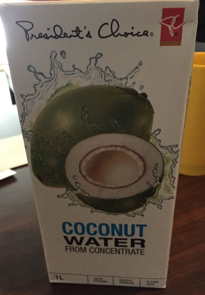 Coconut Water, not from concentrate.