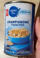 Champignons tranchés