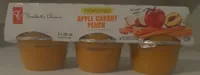 Unsweetened Apple Carrot Peach Apple Fruit Blend