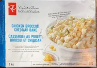 Casserole au poulet, brocoli et cheddar