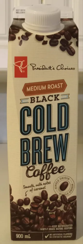 Medium Roast Black Cold Brew Coffee