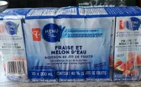 Jus fraise melond'eau