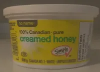 100% Canadian Pure Creamed Honey