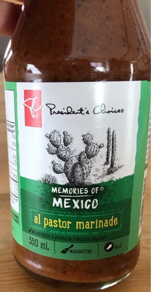 Memories of Mexico al pastor marinade