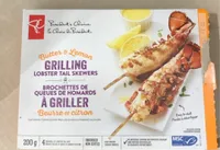 Brochettes de homard a griller