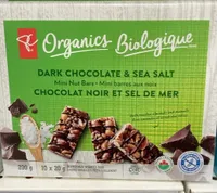 Dark chocolate & sea salt mini nut bar