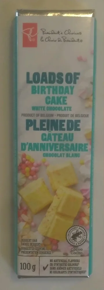 Loads of Birthday Cake White Chocolate