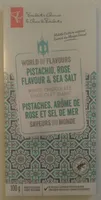 Pistachio, Rose Flavour & Sea Salt White Chocolate