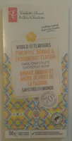 Pineapple, Banana, & Passionfruit Flavour Dark Chocolate