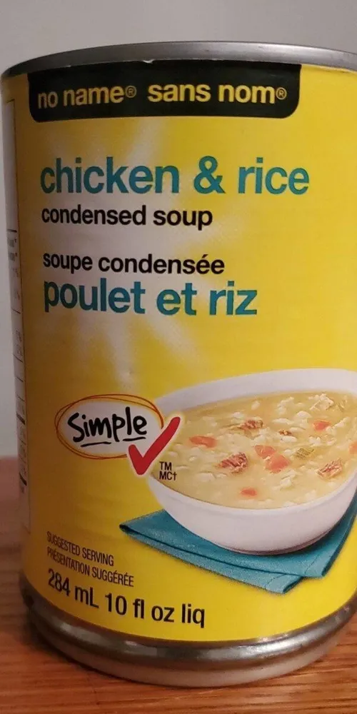 Chicken and Rice condensed soup