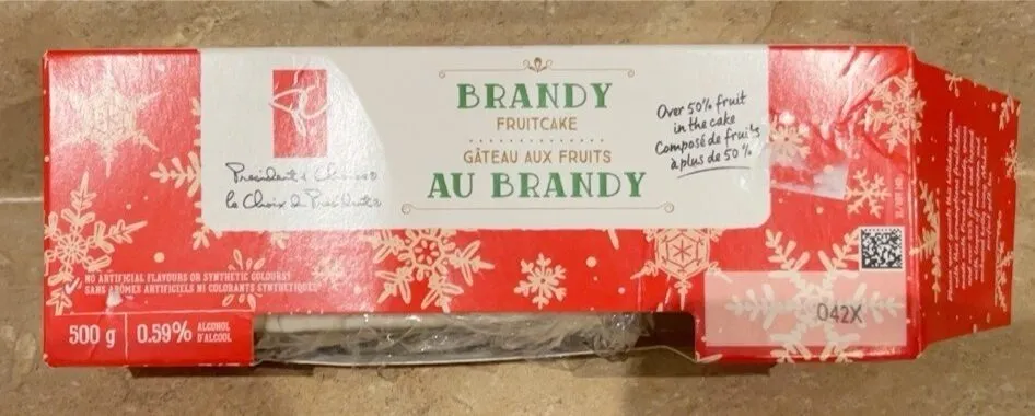 Gateau aux fruits au Brandy