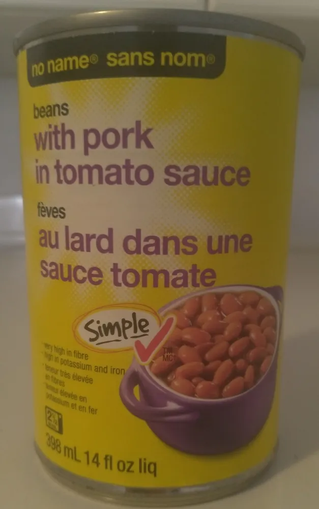 beans with pork in tomato sauce
