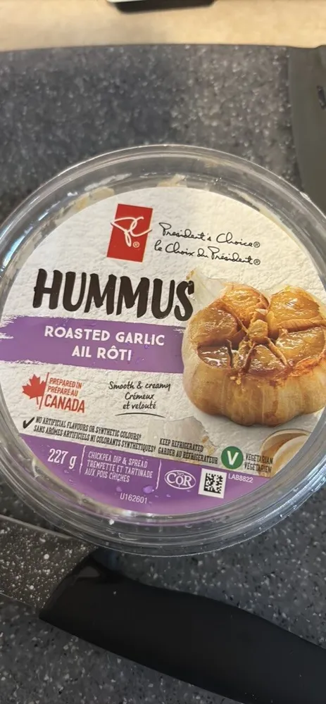 Humus Roasted Garlic