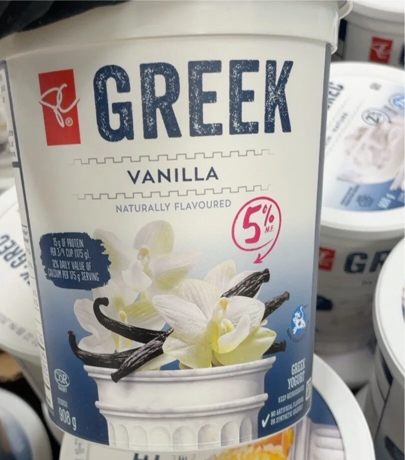 Greek Vanilla Yogurt