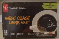 West Coast Dark Roast Single Serve Coffee Pods