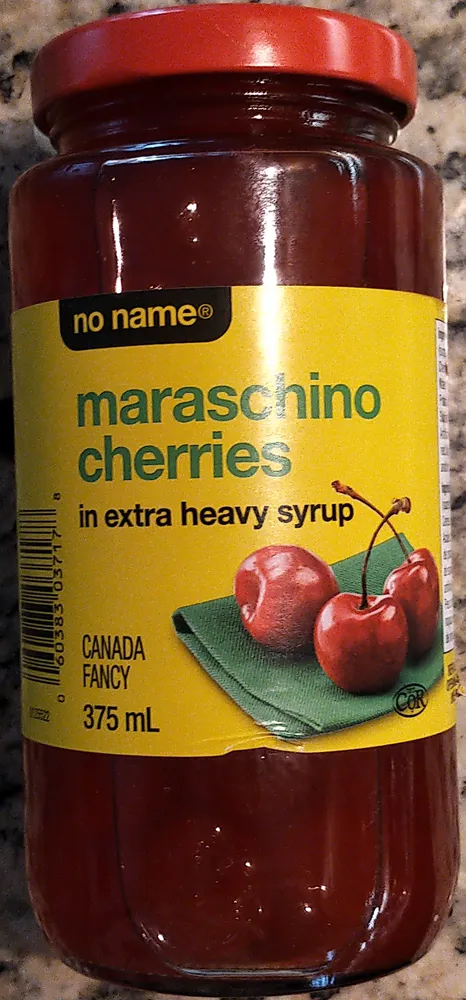 Maraschino Cherries in Extra Heavy Syrup