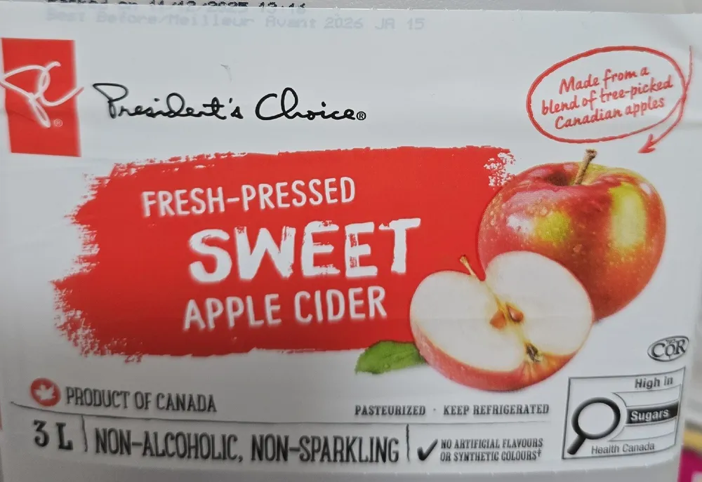 Fresh-Pressed Sweet Apple Cider