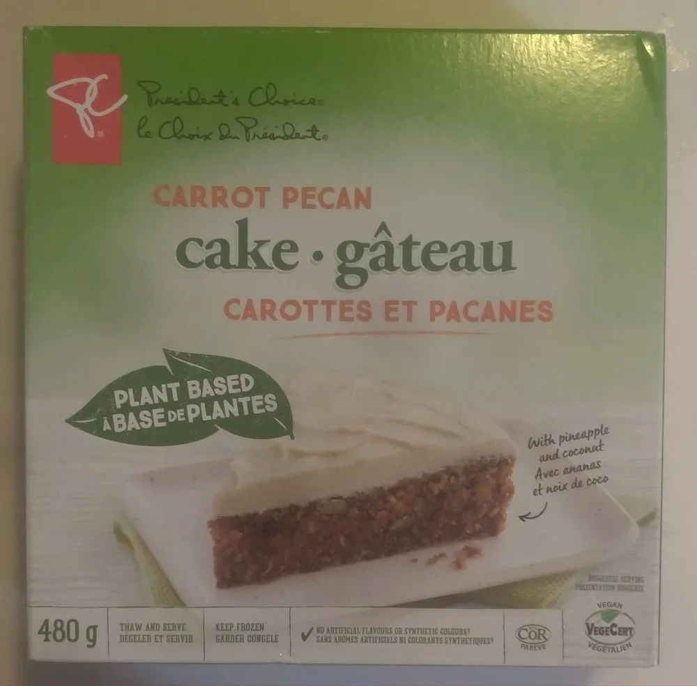 Carrot Pecan Cake