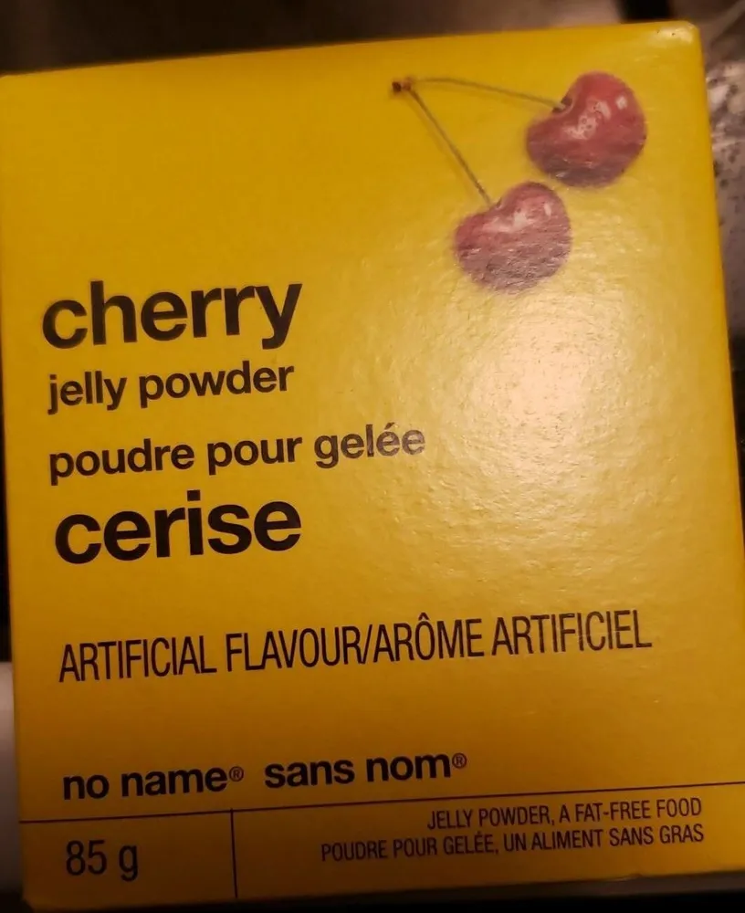 Jelly powder cherry