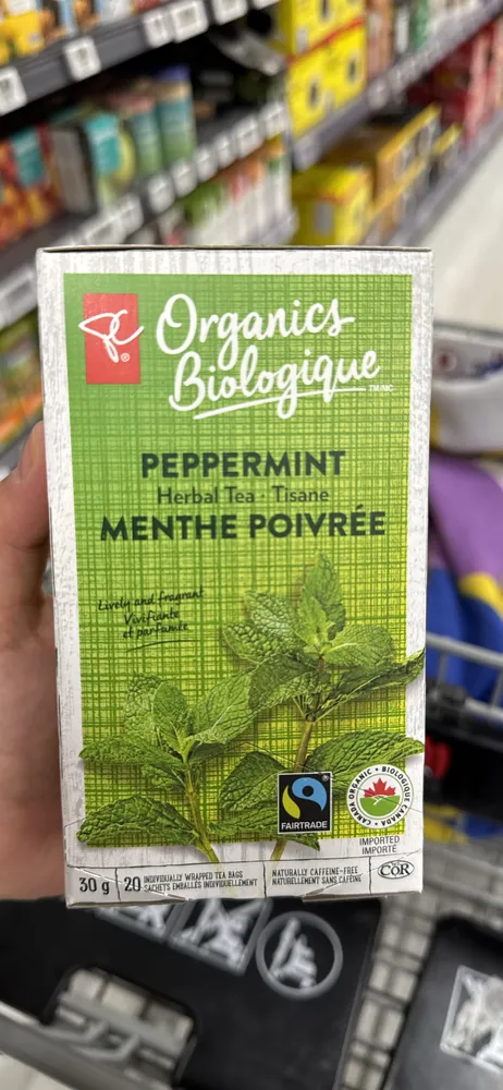peppermint tea