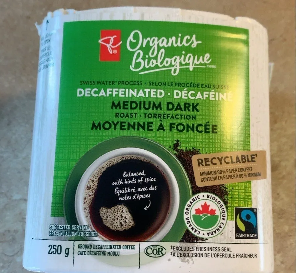 Decaffeinated Medium Dark Roast