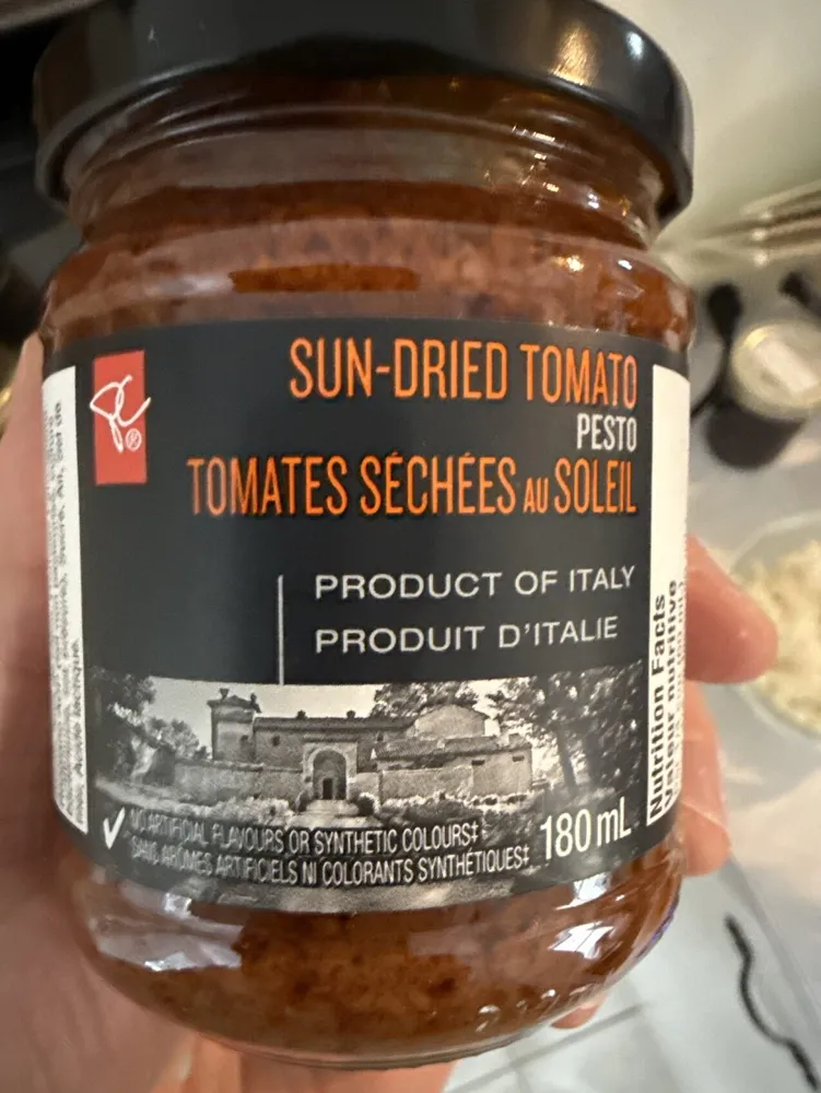 sun-dried tomato pesto