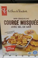 Butternut squash mini crackers