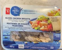Boneless, skinless Sliced Chicken Breast