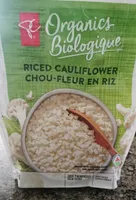 Organics riced cauliflower