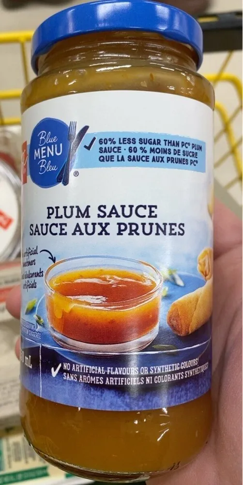 Sauces aux prunes